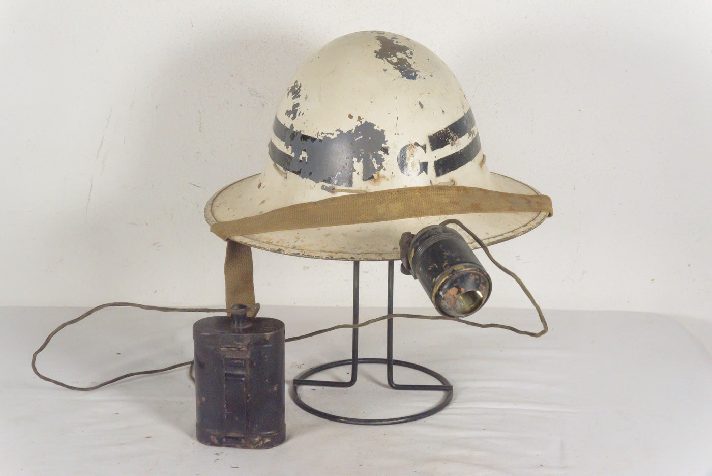 Elmetto Inglese "Zuckermann" FG con torcia - WW2