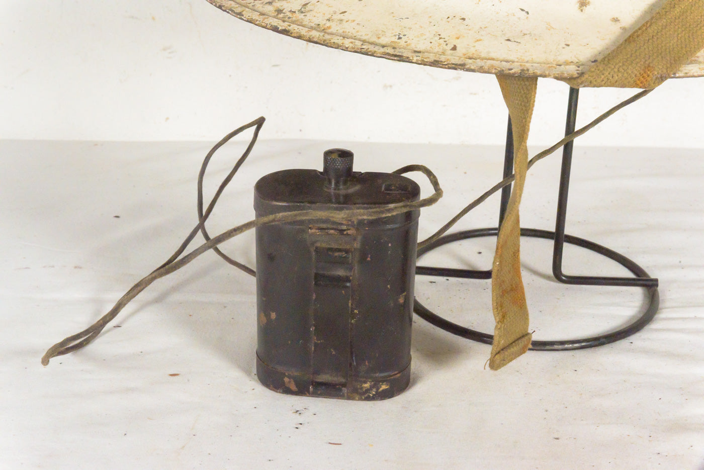 Elmetto Inglese "Zuckermann" FG con torcia - WW2