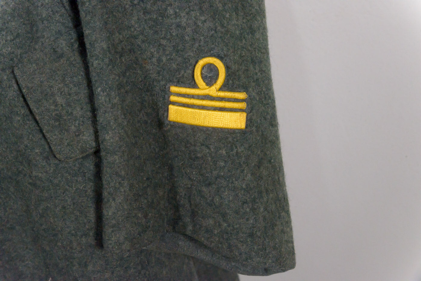 Cappotto M.40 Tenente Colonnello REI WW2