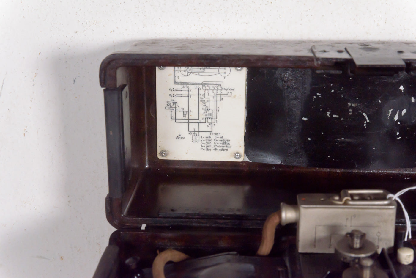 Feldfernsprecher 33, telefono da campo WH WW2