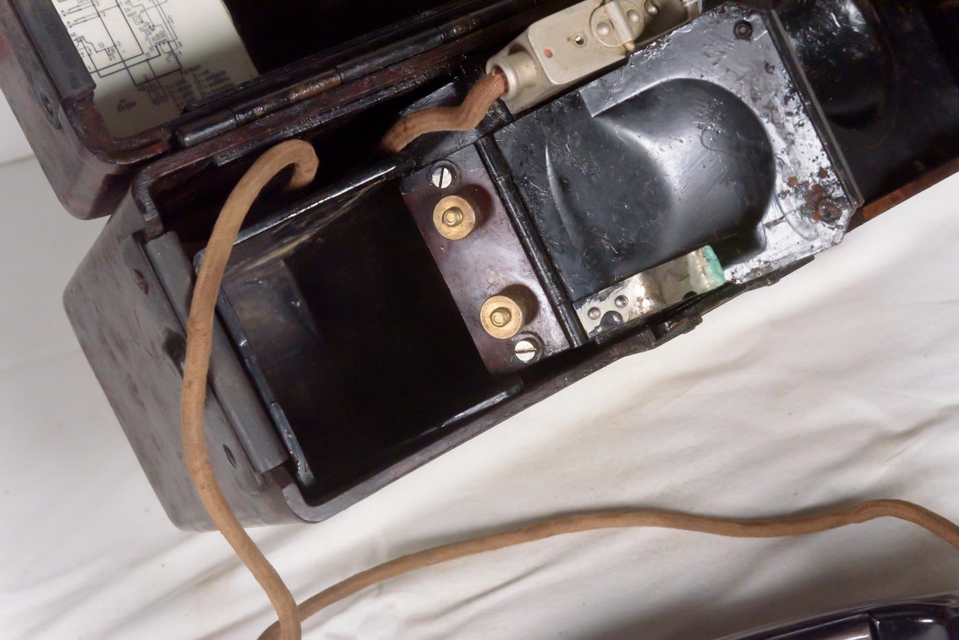 Feldfernsprecher 33, telefono da campo WH WW2
