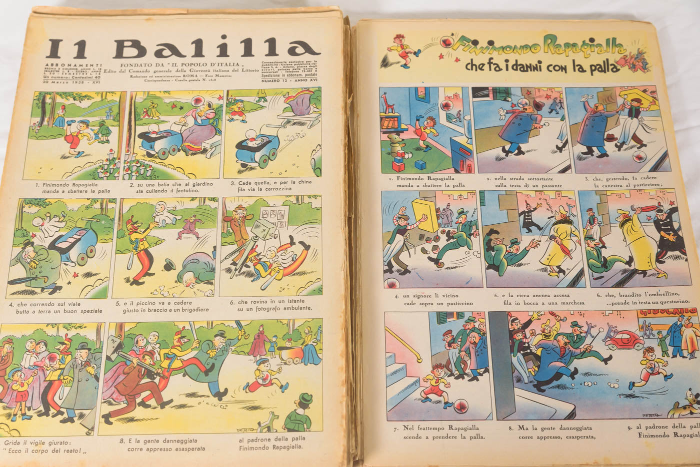 "Il Balilla" annata completa 1938