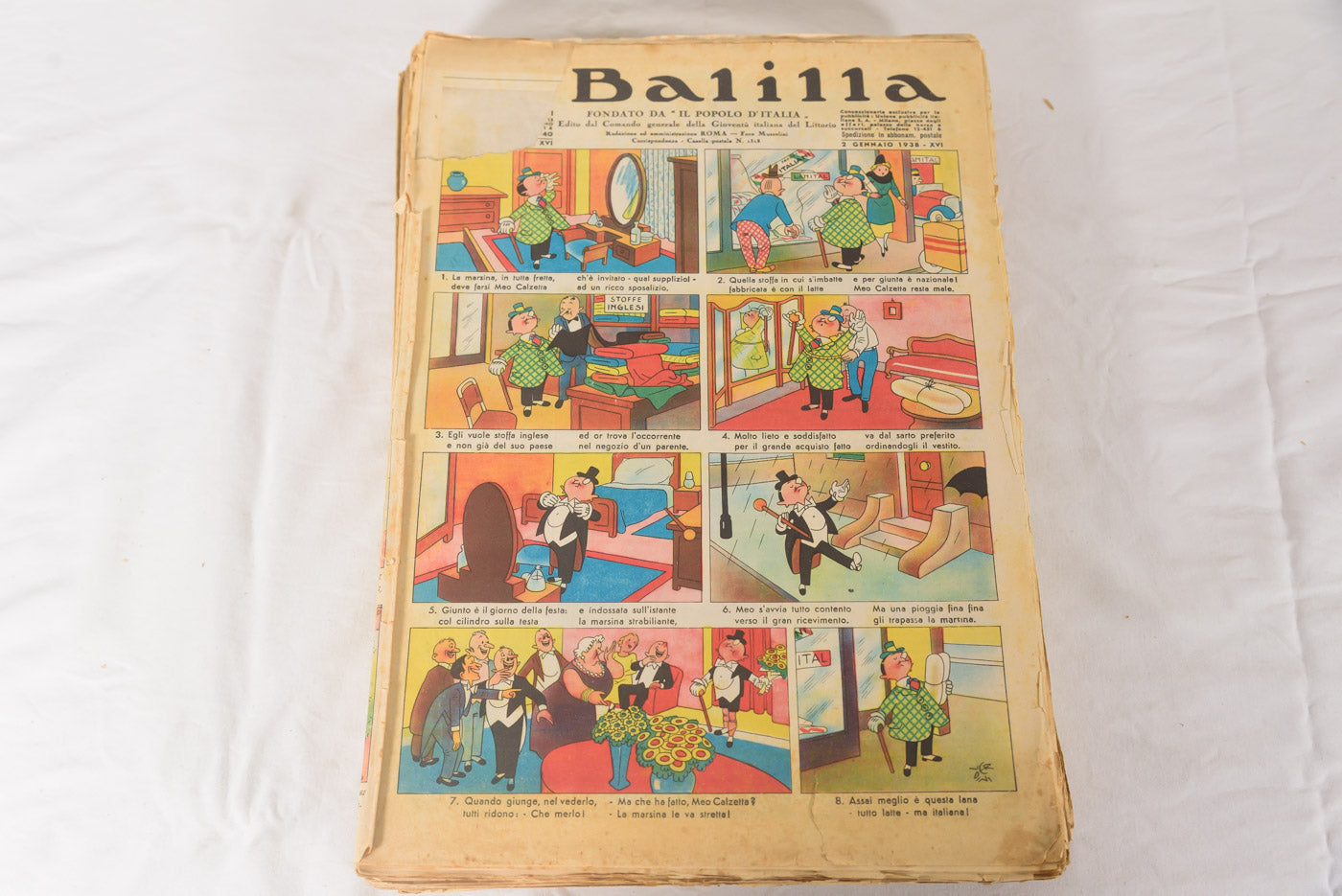 "Il Balilla" annata completa 1938