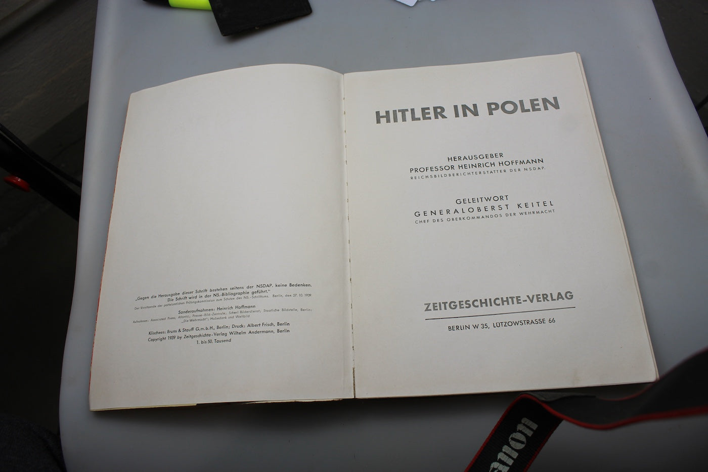 "Mit Hitler in Polen" - H.Hoffman