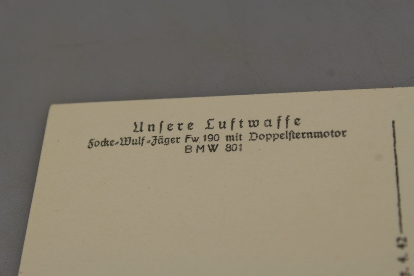 Cartolina postale "Unsere Luftwaffe"