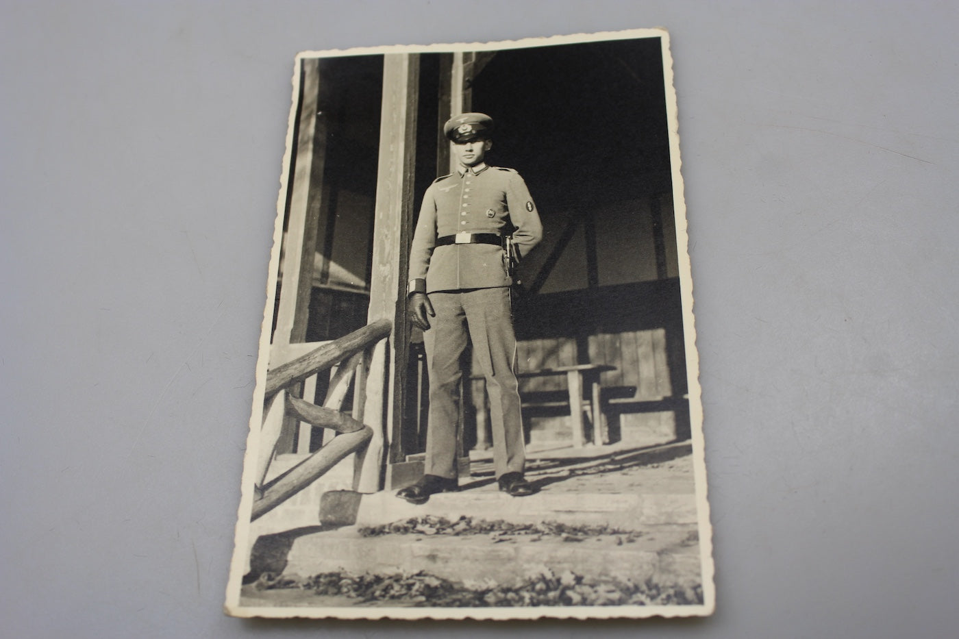 Foto formato postcard Waffenrock WW2