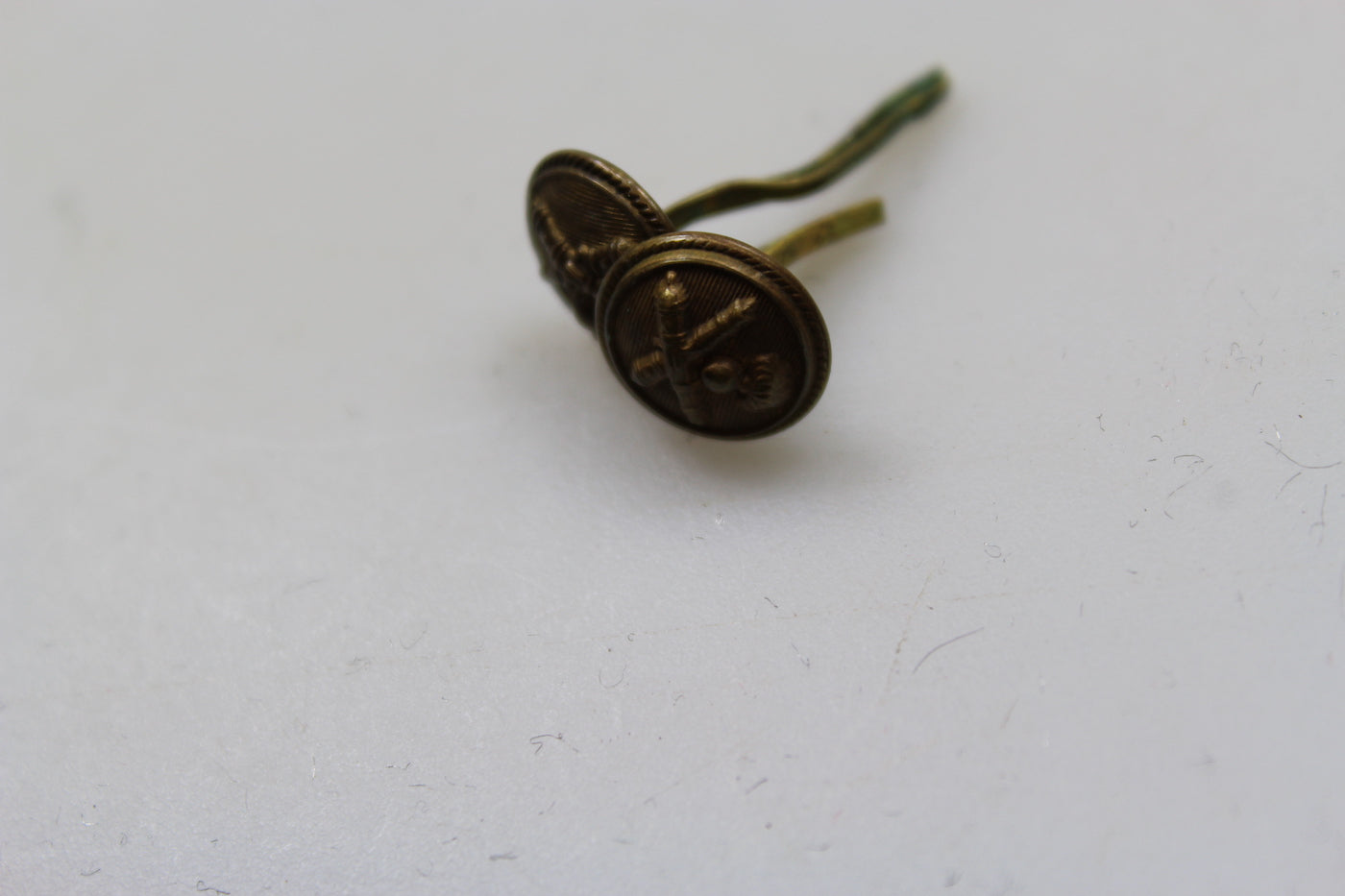 Coppia bottoni berretto 34 REI WW 2
