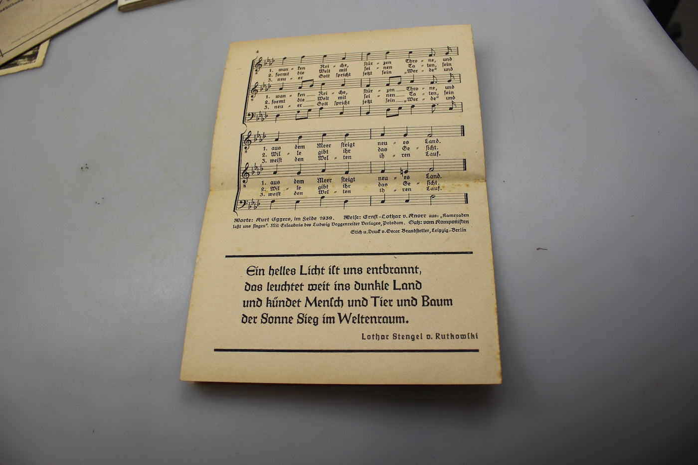 "Das zweite neue Soldaten Liederbuch" Volume 1