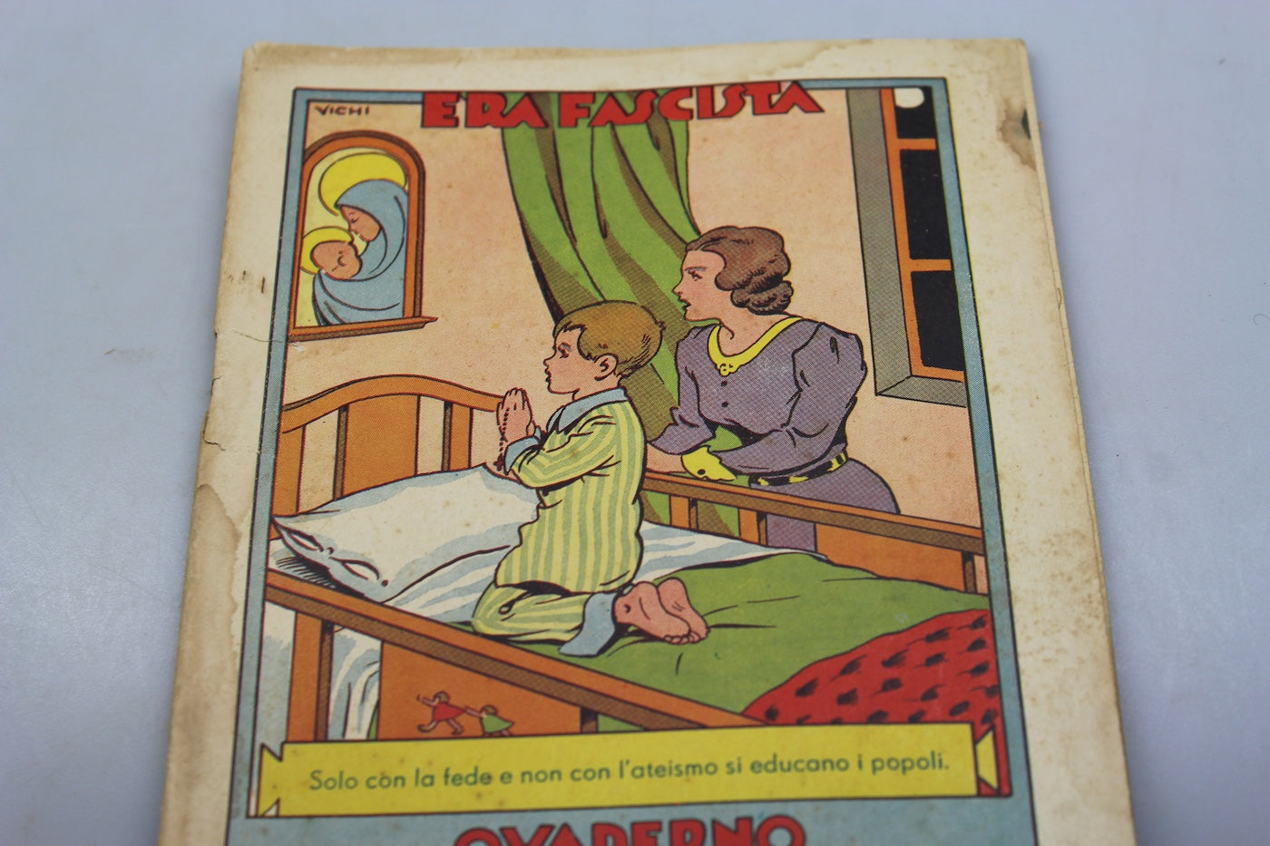 #4 quaderni scolastici del Ventennio Fascista