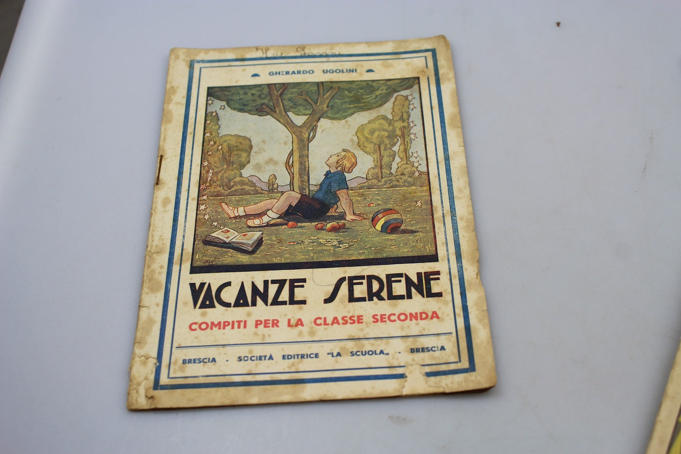 #4 quaderni scolastici del Ventennio Fascista