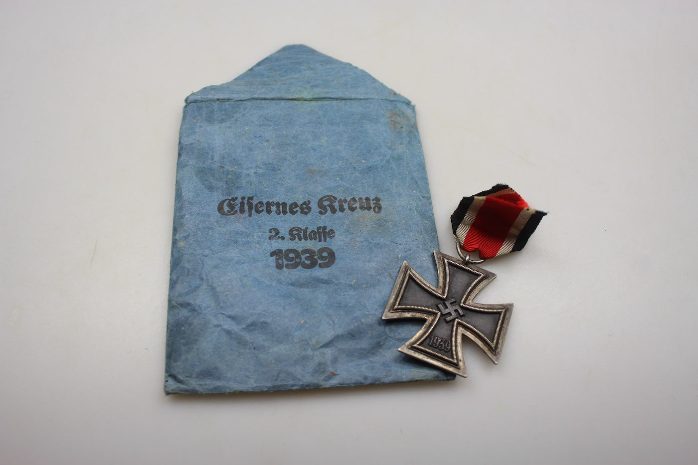 Croce di Ferro 2^ Classe WW2 con busta