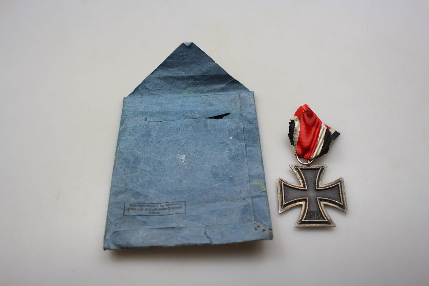 Croce di Ferro 2^ Classe WW2 con busta, foto 2