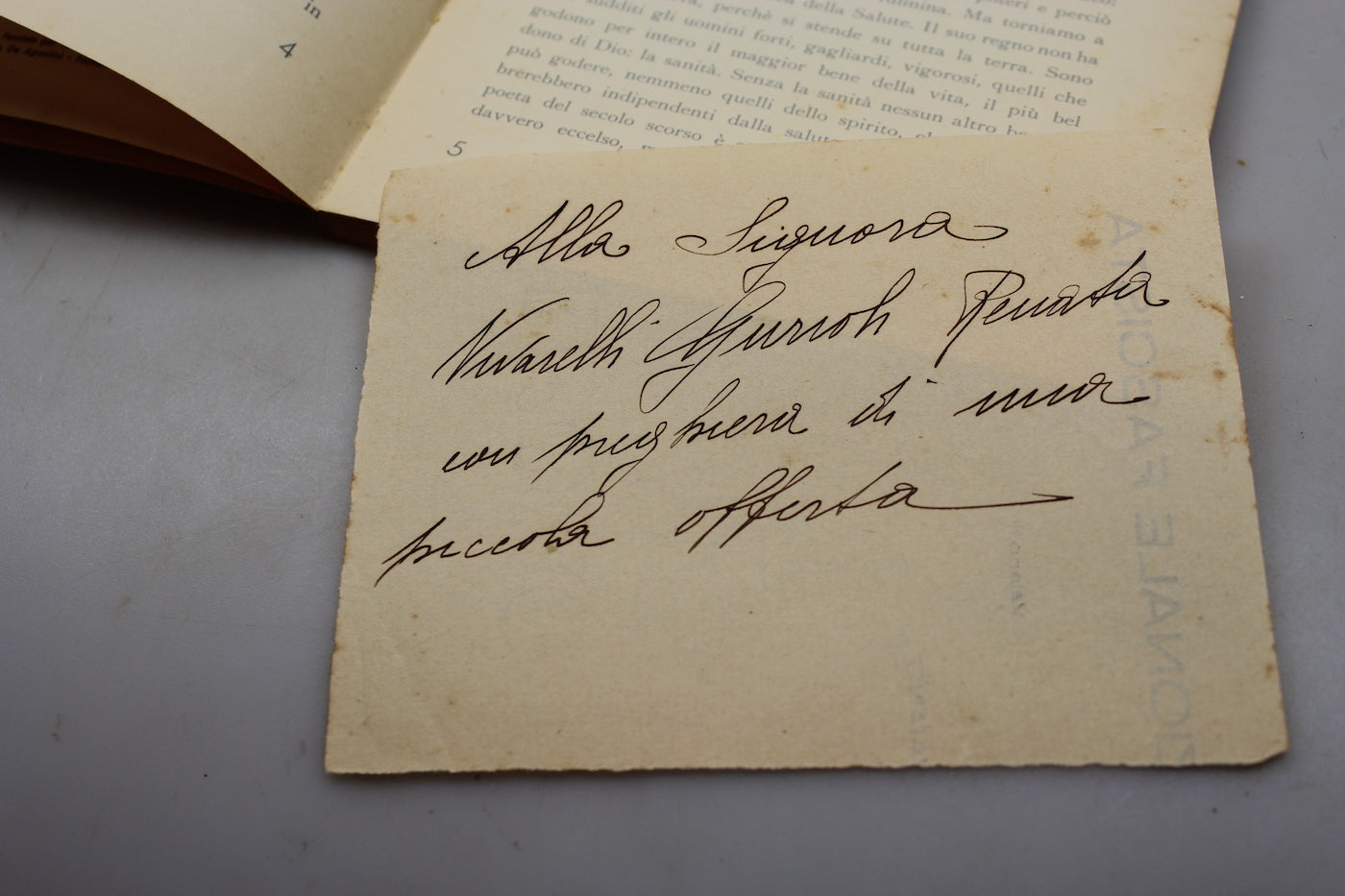 "Viaggio nel regno d'Igea" Diario di uno scolaro -1937