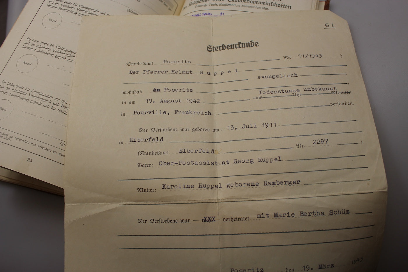 Anhenpass III° Reich