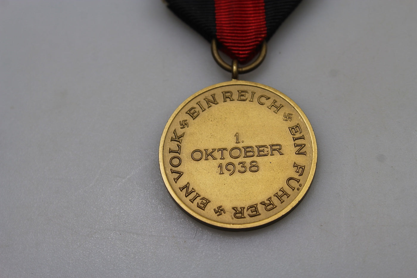 Medaglia 1 Ottobre 1938 - Annessione Sudeti