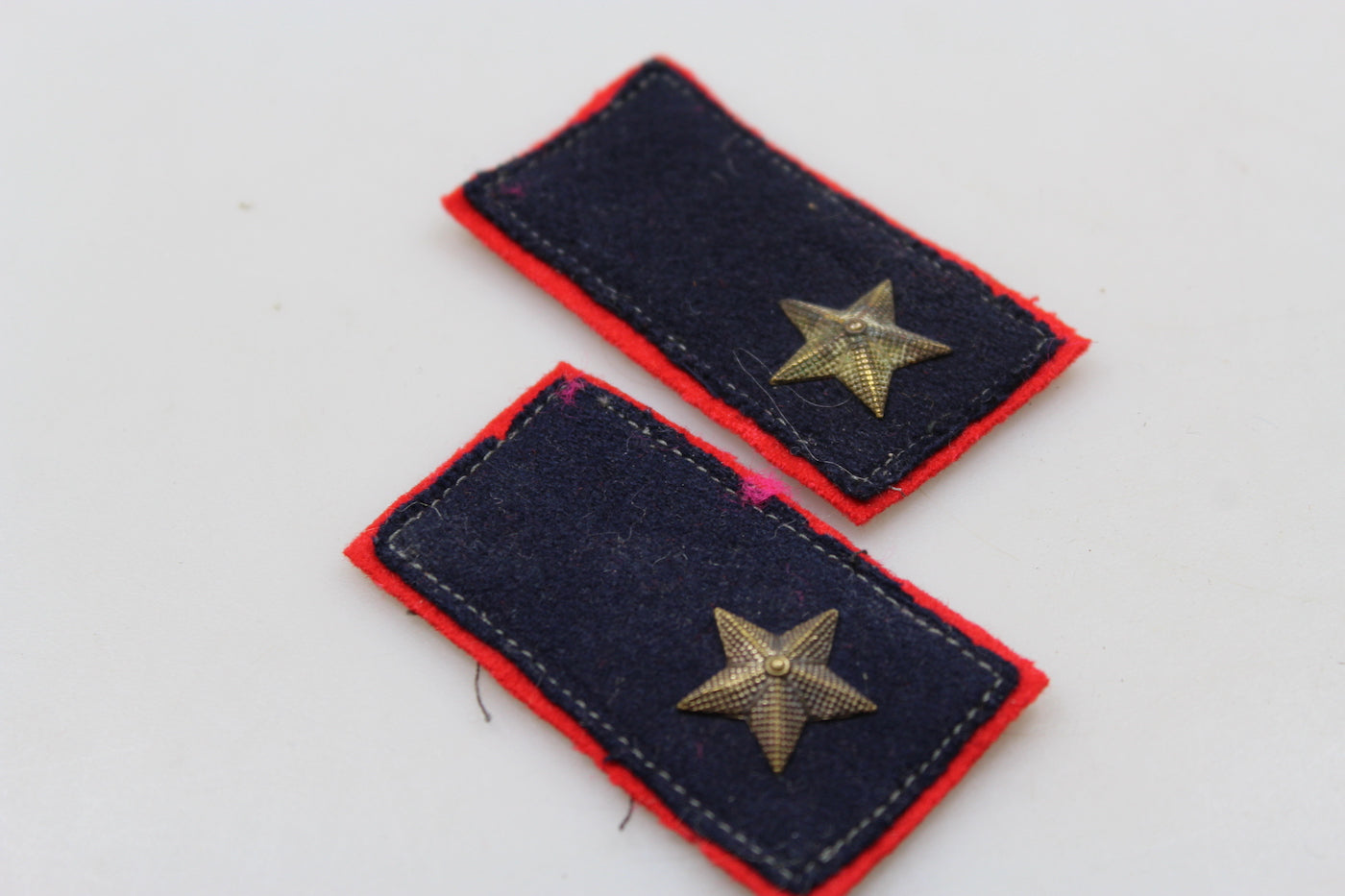 Coppia mostrine Ufficiale REI WW 2