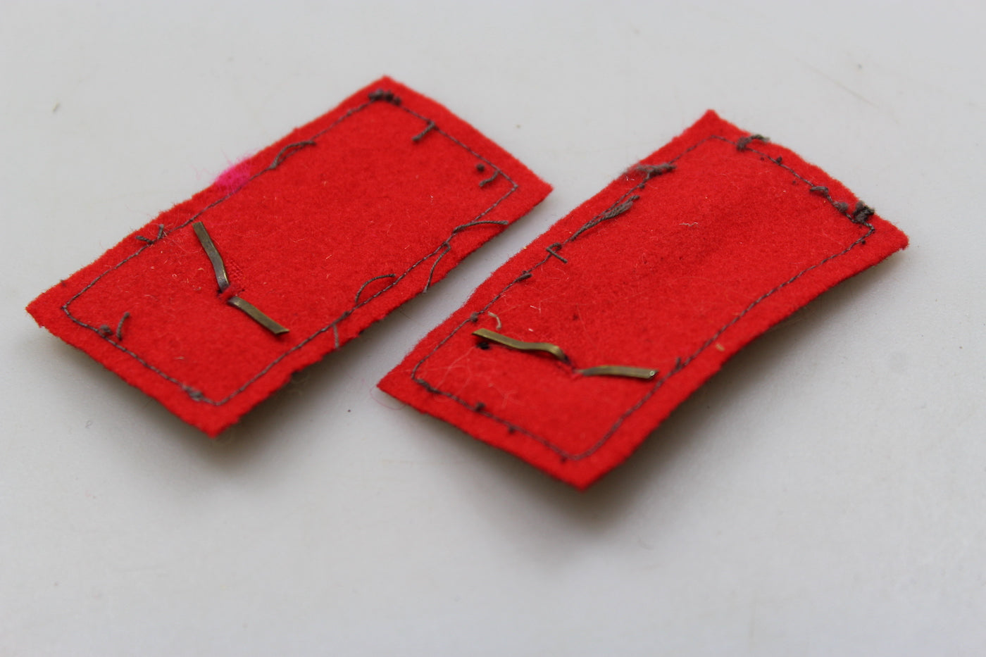 Coppia mostrine Ufficiale REI WW 2