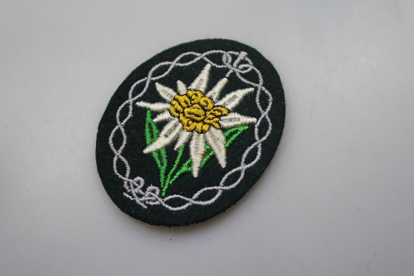 Edelweiss manica Gebirgsjager WH WW2
