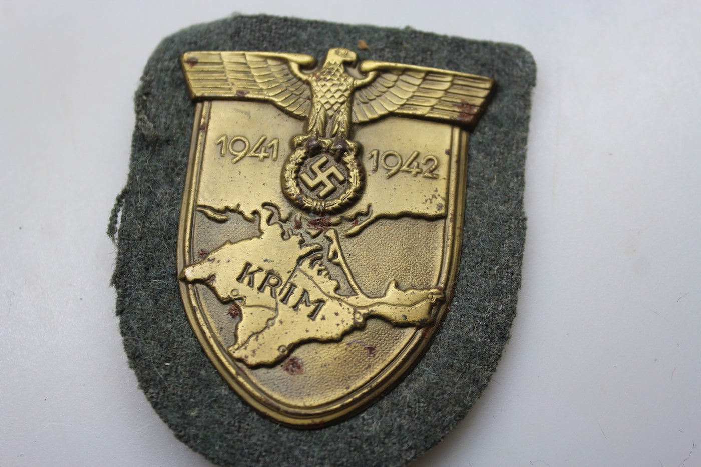 Scudetto da manica Krimschild WH WW2