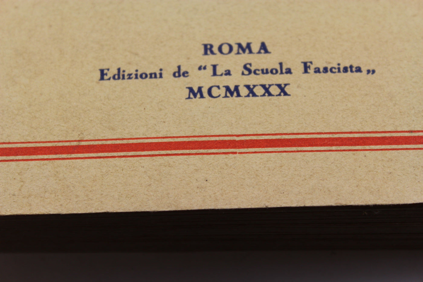 "Idee ed eventi fascisti" Anno I° - II° e III°