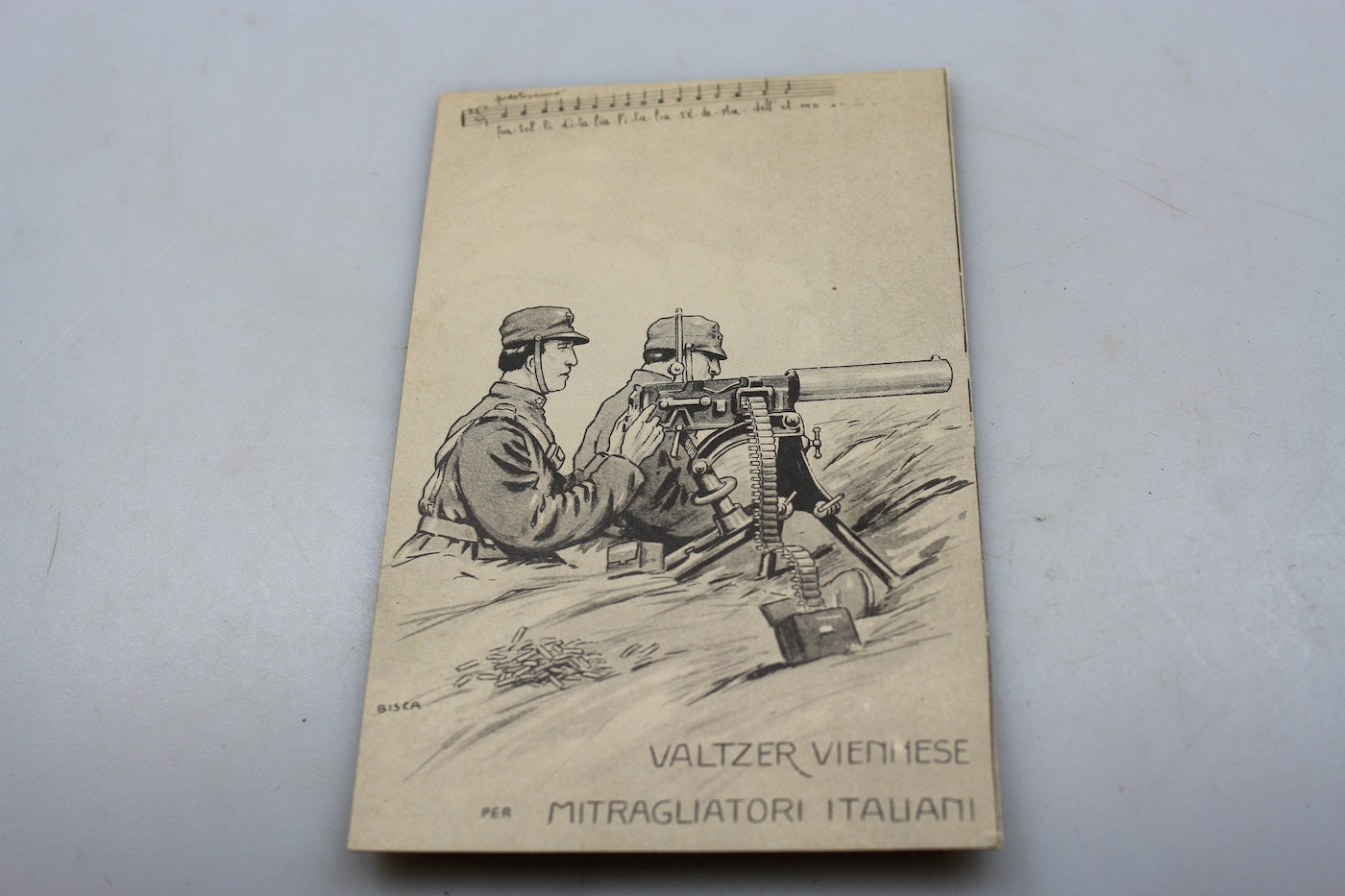 Cartolina postale "Valtzer Viennese" WW 1