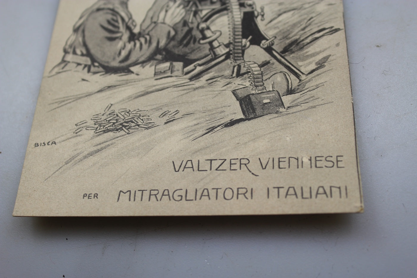Cartolina postale "Valtzer Viennese" WW 1