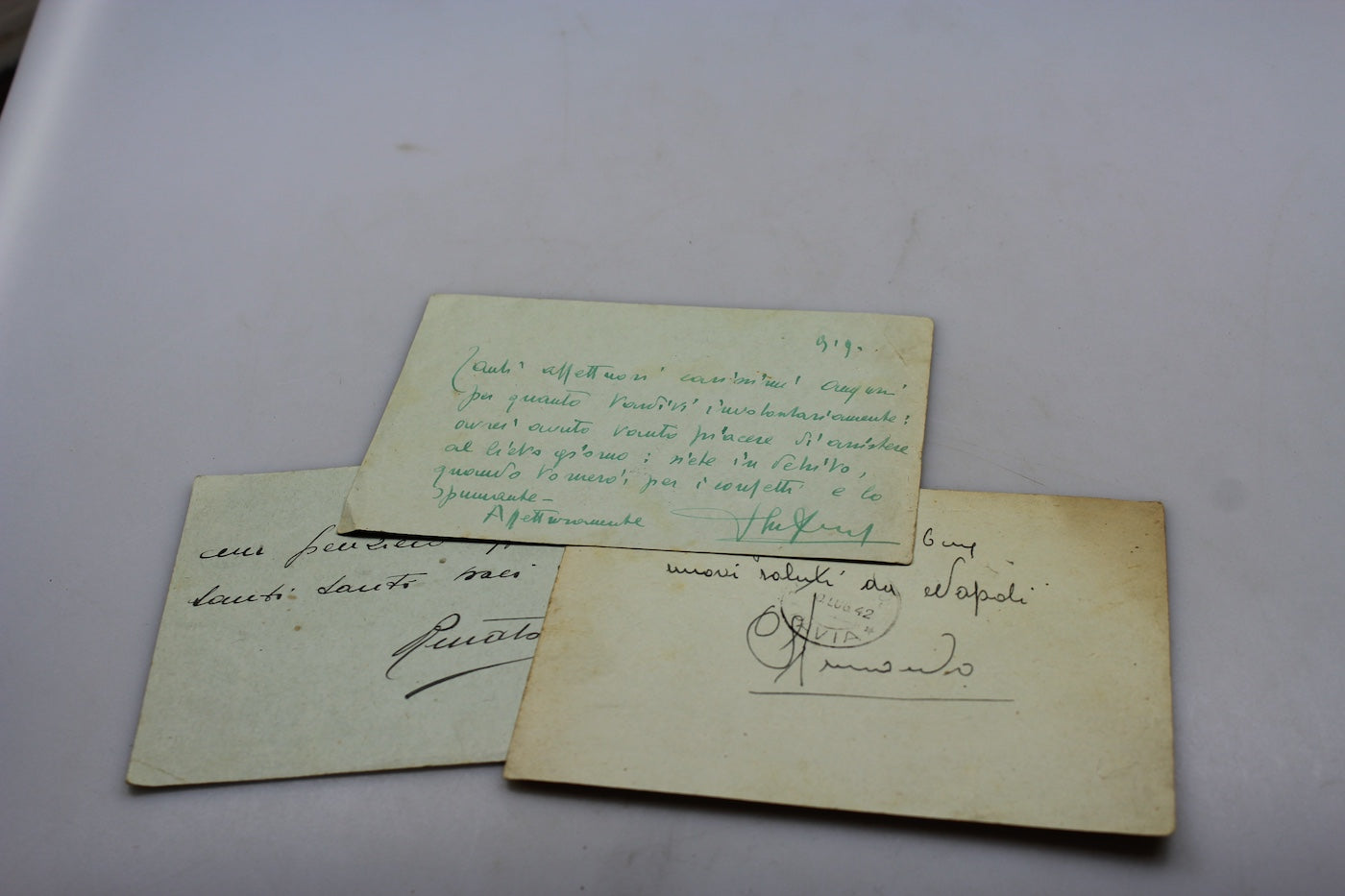 # 3 cartoline postali FFAA