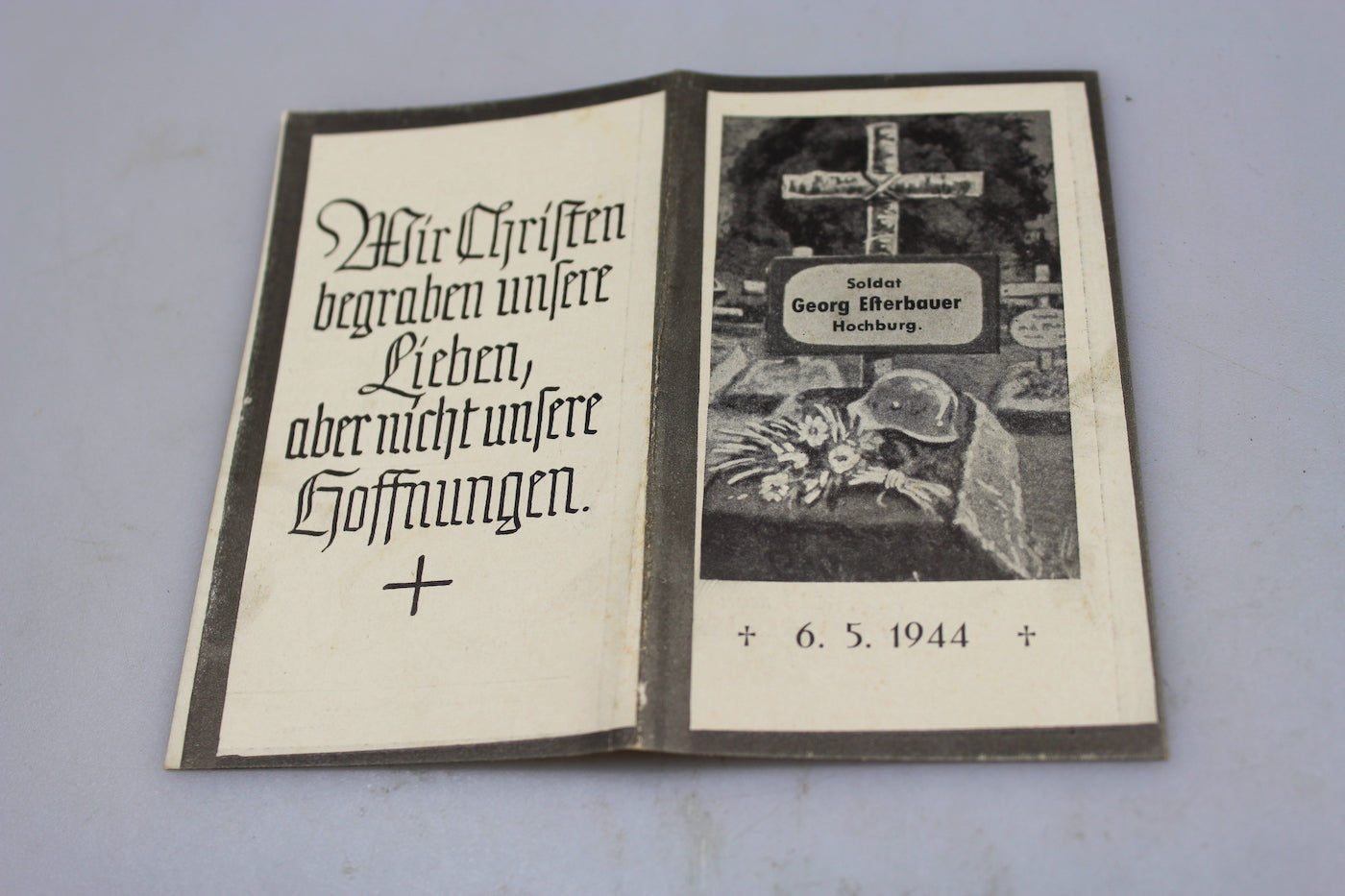 Sterbebilder Grenadier - Viterbo, 6/5/1944