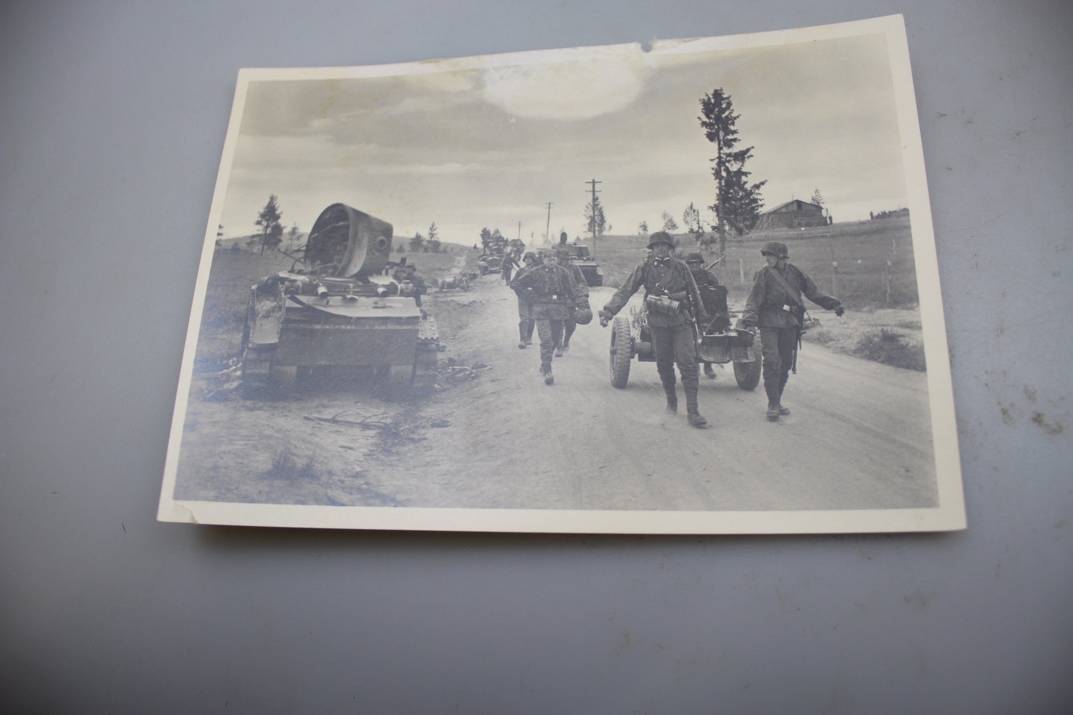 # 7 cartoline postali della serie " Kampf der SS-Gebirgsdivision "NORD" in Karelien -"