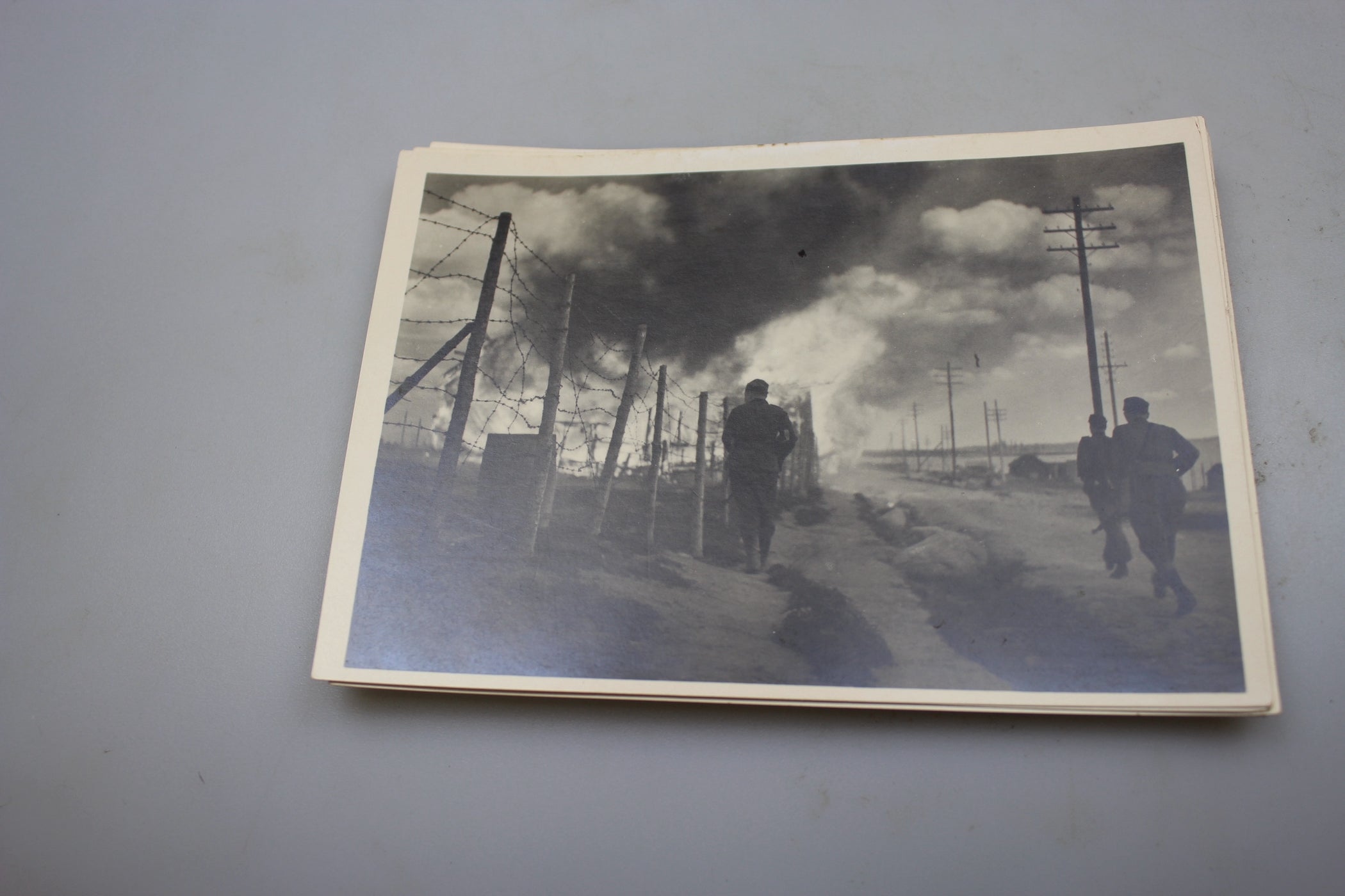 # 7 cartoline postali della serie " Kampf der SS-Gebirgsdivision "NORD" in Karelien -"
