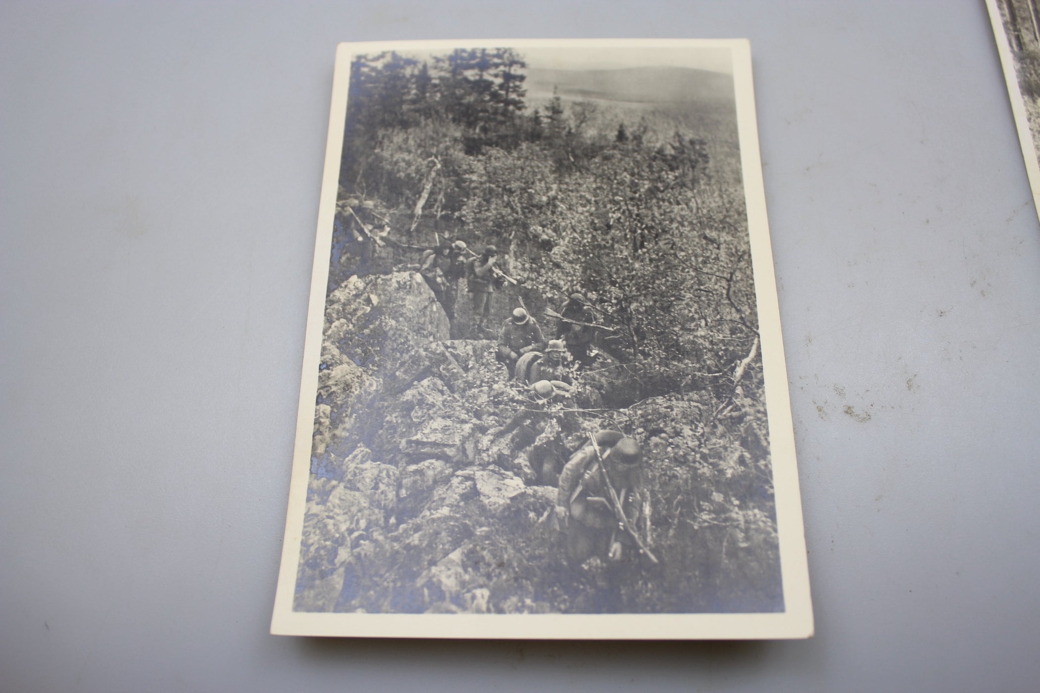 # 7 cartoline postali della serie " Kampf der SS-Gebirgsdivision "NORD" in Karelien -"