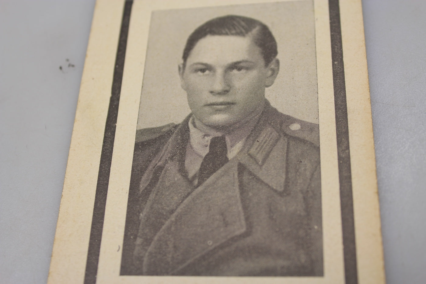 Sterbebilder Gef. Sturm Geschutz caduto Italia 18/9/44
