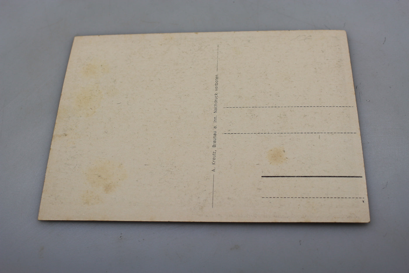 " Des Fuhrers Geburtshaus in Braunau a Inn " Cartolina postale