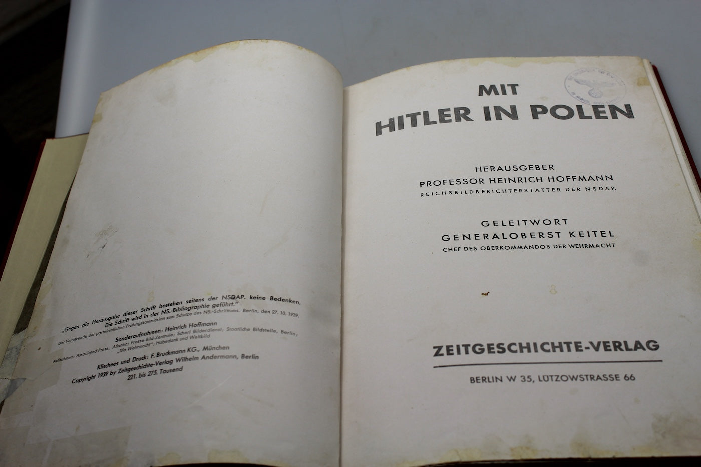 “Mit Hitler in Polen” – H.Hoffman