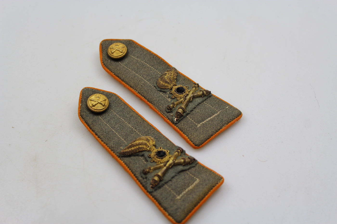 Coppia di spalline M.34 Ufficiale REI WW 2