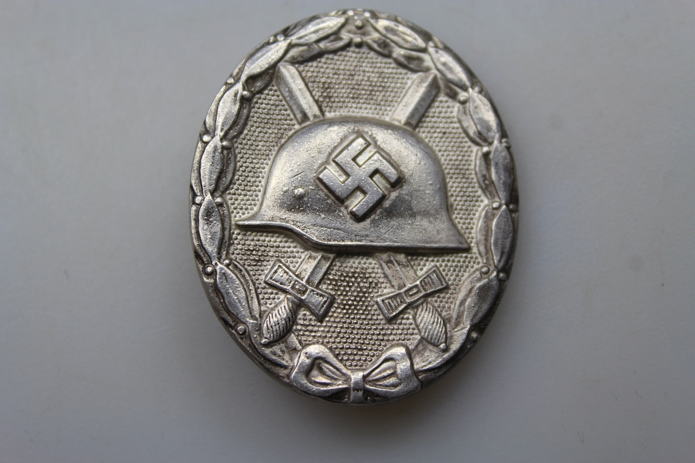 Distintivo Ferita II^ Classe "silver" WH WW2, foto 3