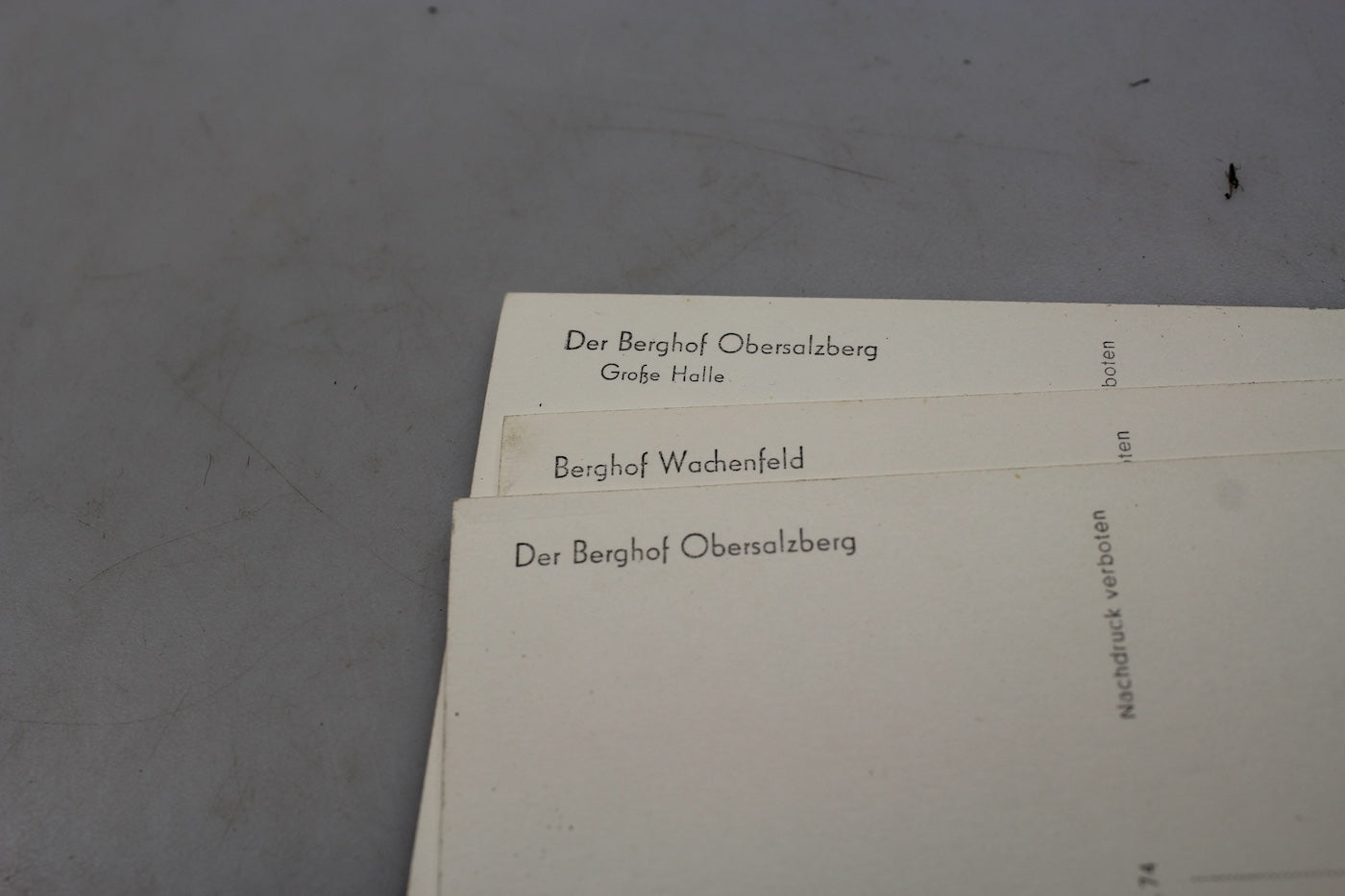 # 6 cartoline postali Berghof Wachenfeld - Obersalzberg
