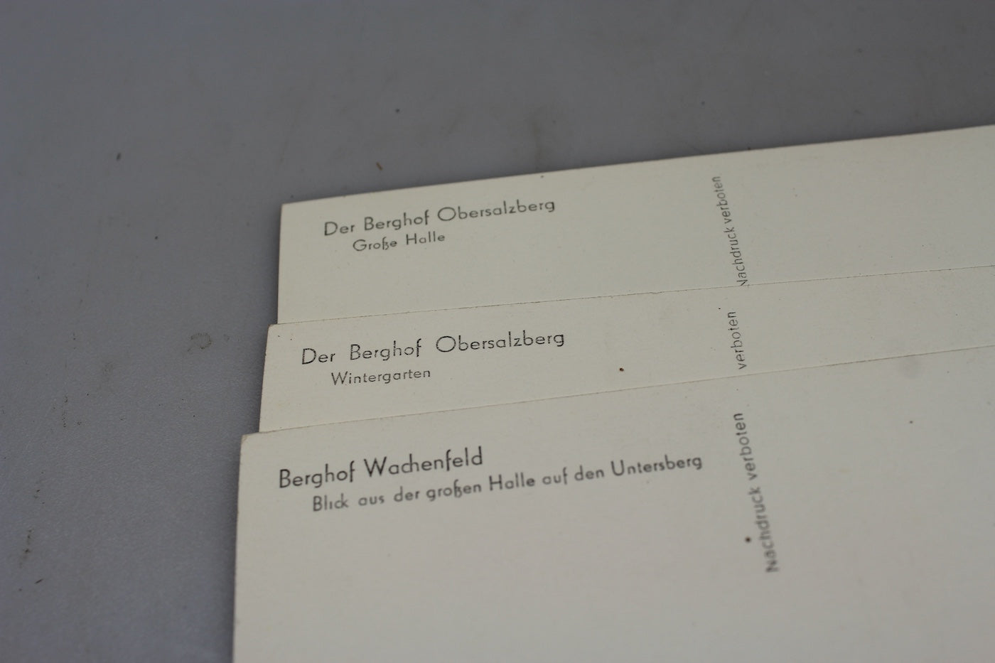 # 6 cartoline postali Berghof Wachenfeld - Obersalzberg