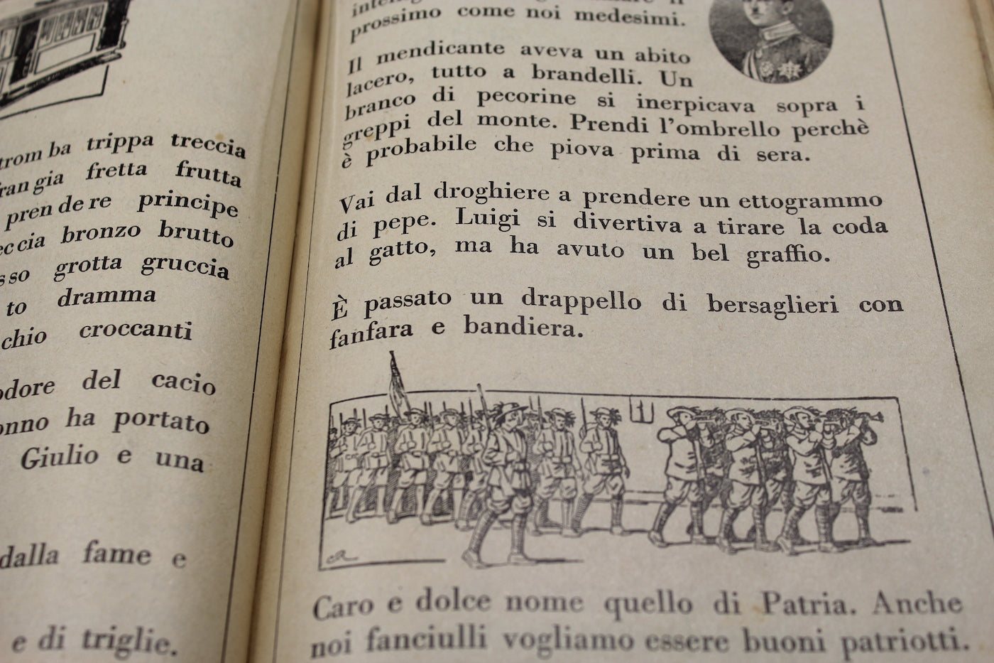 Sillabario periodo Ventennio