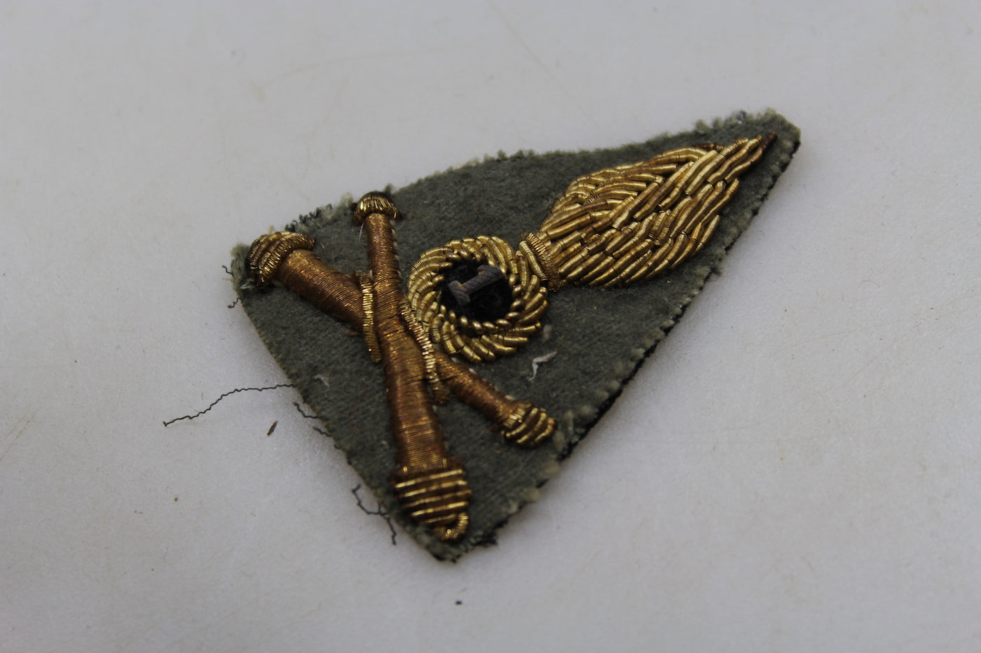 Fregio bustina Ufficiale REI WW2