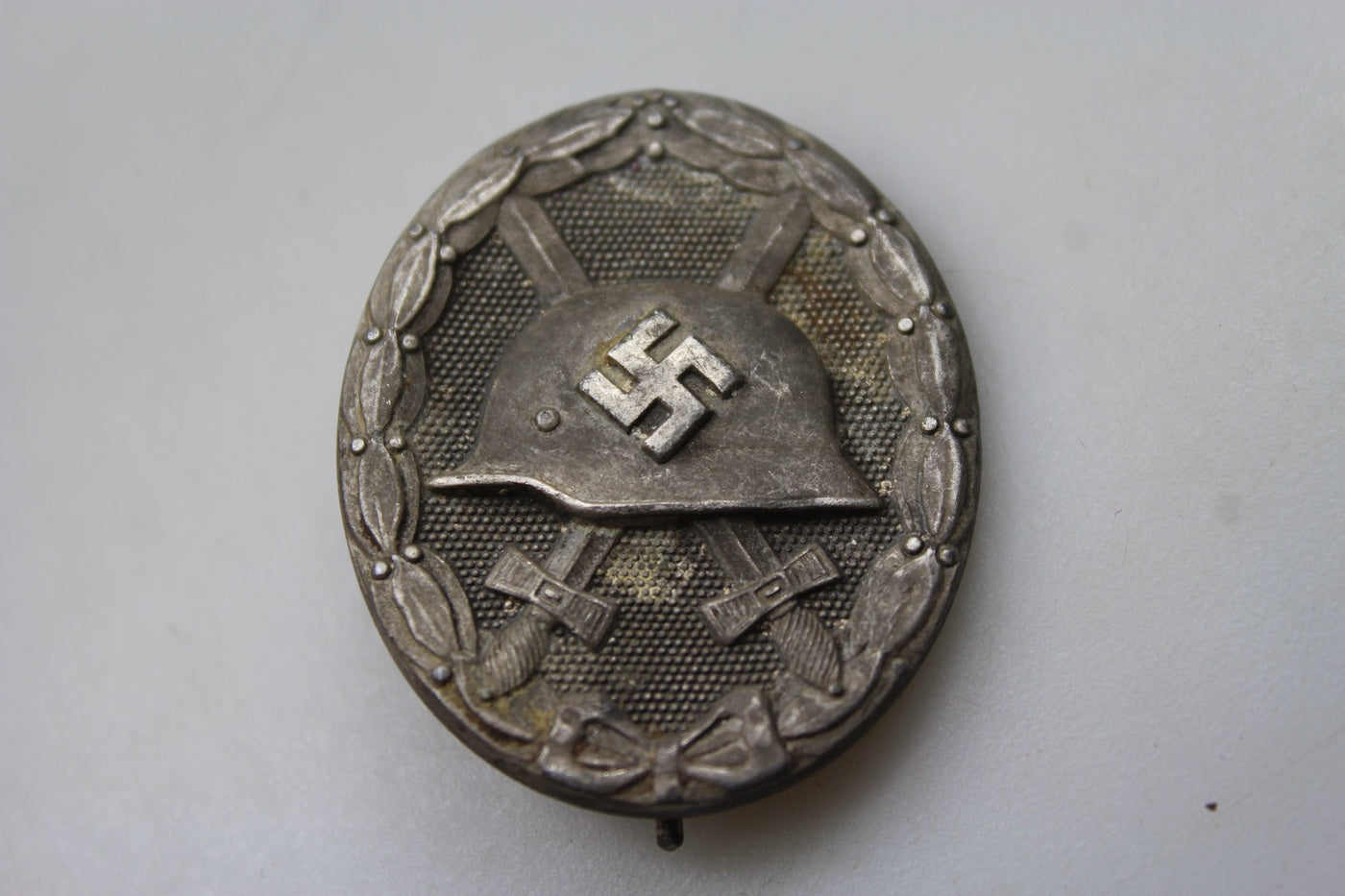 Distintivo Ferita II^ Classe "silver" WH WW2, foto 3