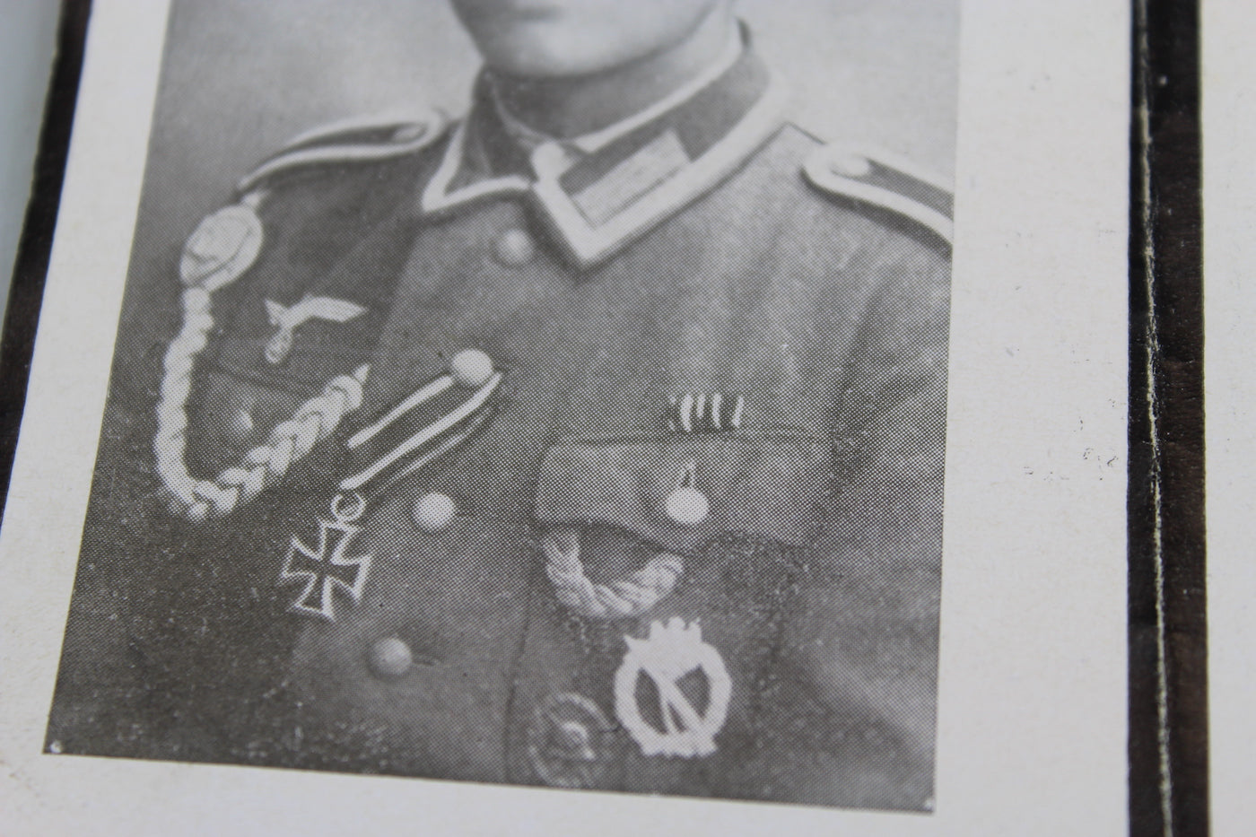 Sterbebilder di un pluridecorato WW2