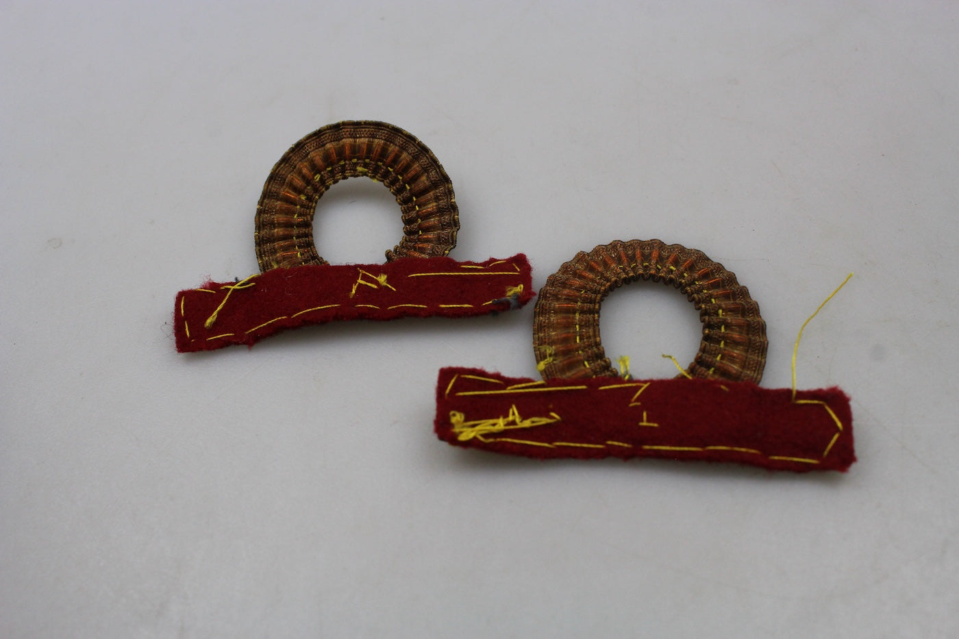 Coppia gradi Sten. Sanità REI WW2
