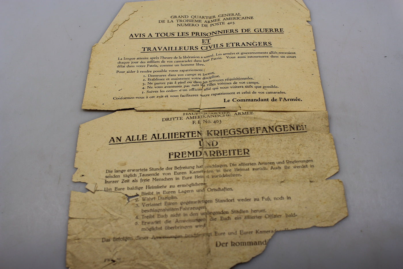 Konvolut documenti WW2
