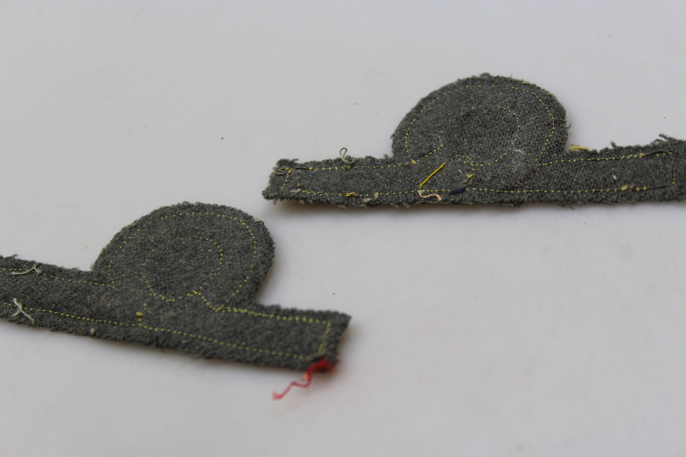 Coppia gradi M.34 Ufficiale REI WW 2