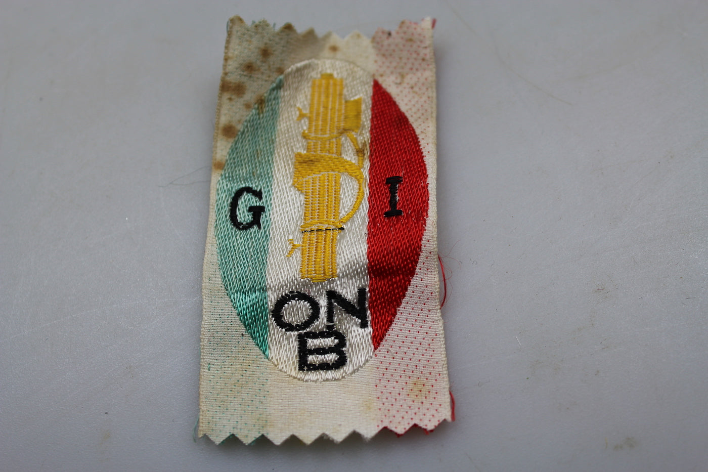 Fregio ricamato per uniformi ONB – Giovani Italiane.