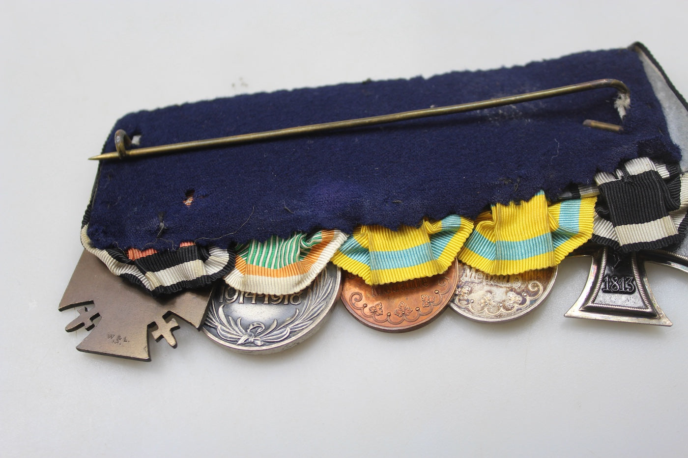 Spange con 5 decorazioni WW1