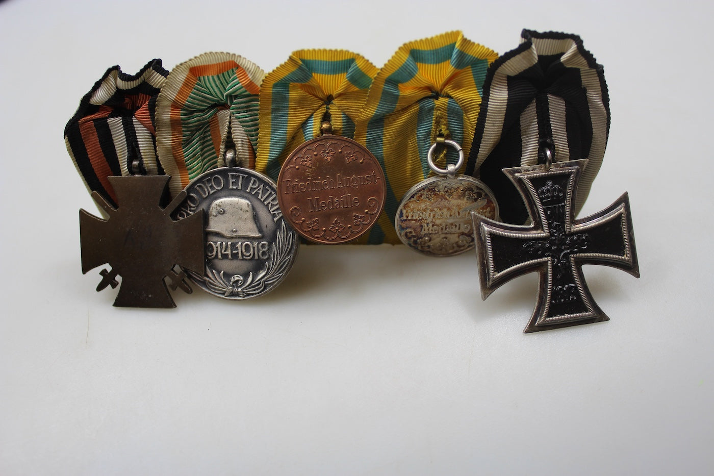 Spange con 5 decorazioni WW1
