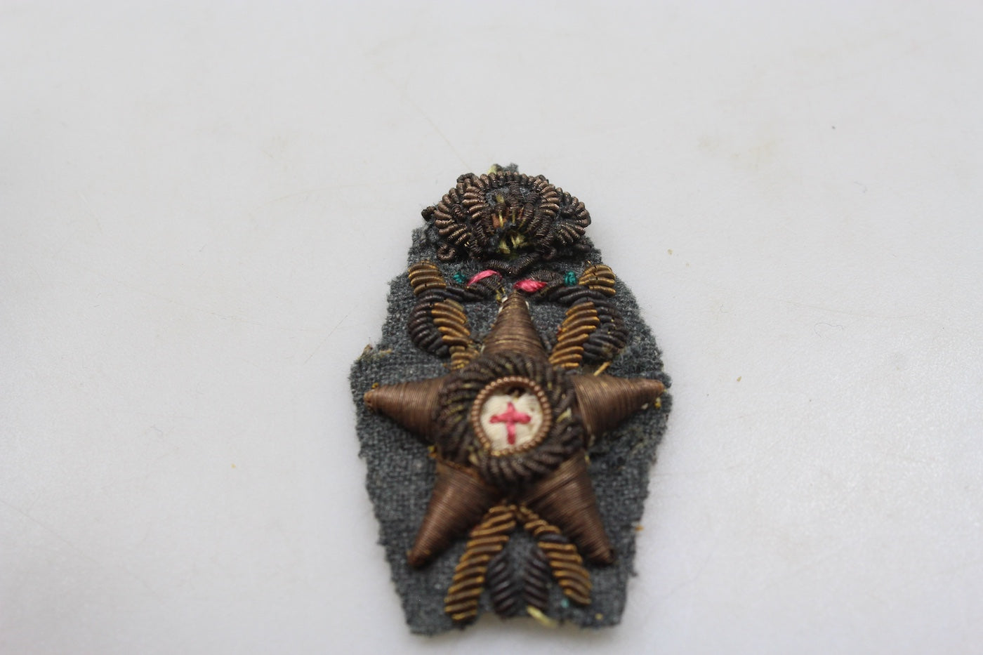 Fregio bustina Ufficiale Sanità REI WW 2
