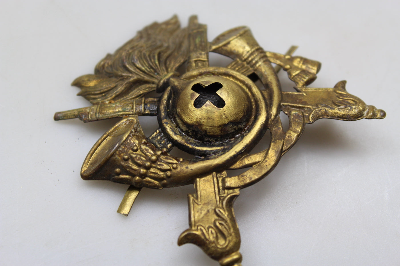 Fregio Coloniale Bersaglieri WW 2